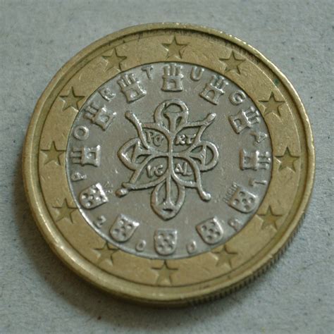 Pièce 1 Euro Rare Portugal Valeur 1 euro (1re carte) - Portugal – Numista